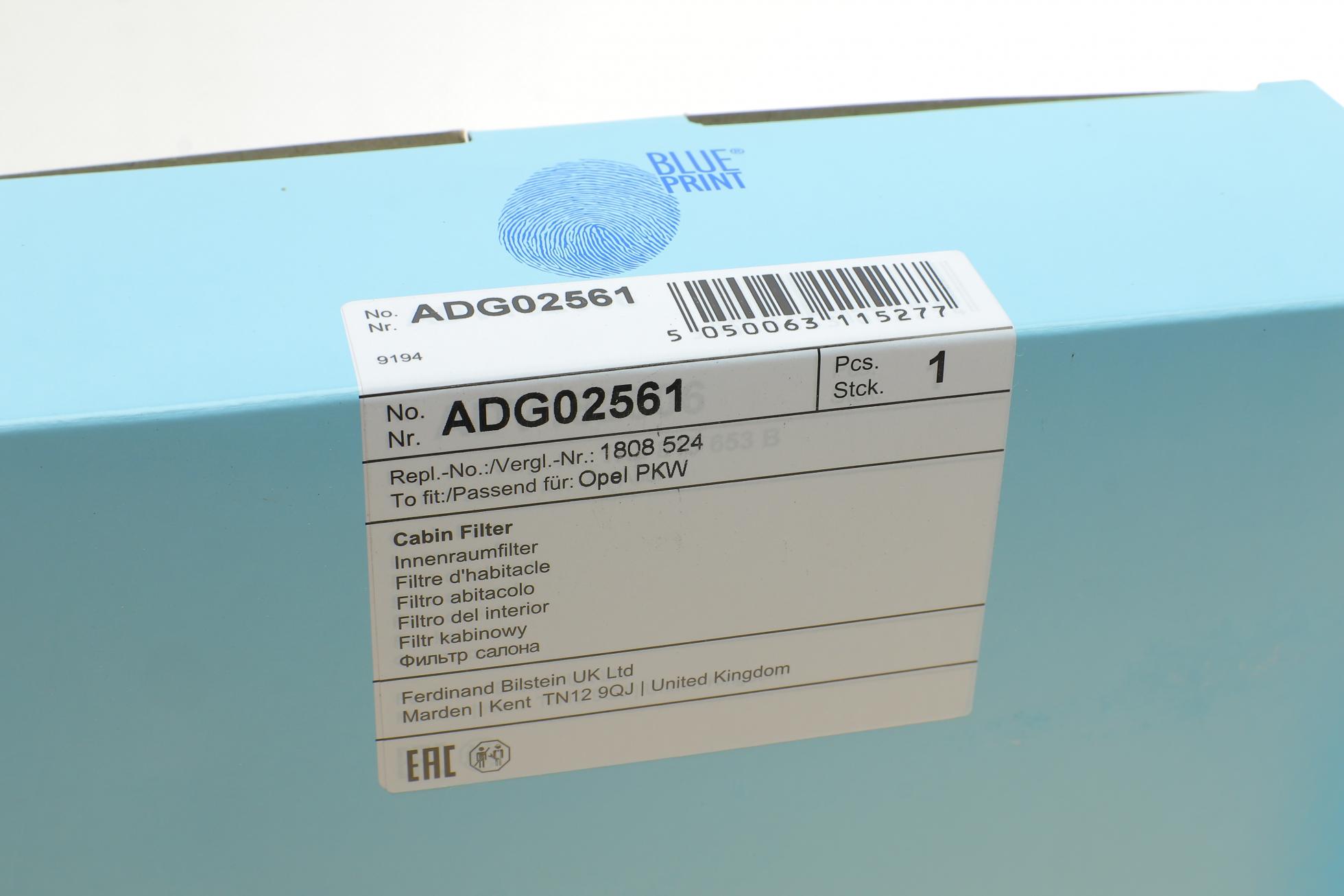 ADG02561 BLUE PRINT
